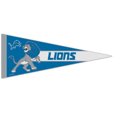 Detroit Lions WinCraft Disney x NFL Simba 12" x 30" Premium Pennant