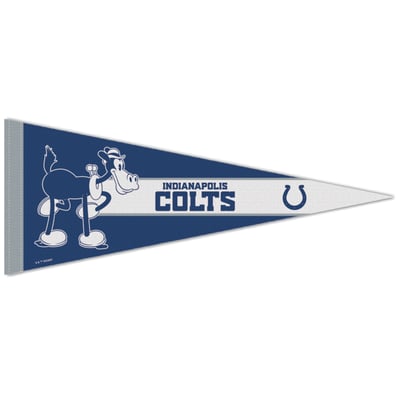 Indianapolis Colts WinCraft Disney x NFL Horace Horsecollar 12" x 30" Premium Pennant