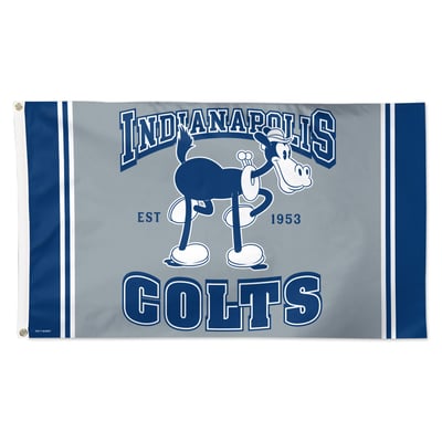Indianapolis Colts WinCraft Disney x NFL Horace Horsecollar 3' x 5' Single-Sided Deluxe Flag