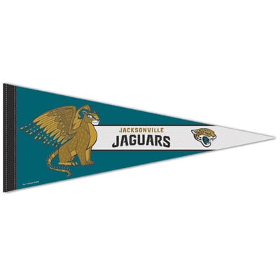 Jacksonville Jaguars WinCraft Disney x NFL Pepita 12" x 30" Premium Pennant