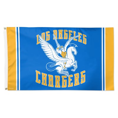 Los Angeles Chargers WinCraft Disney x NFL Hercules & Pegasus 3' x 5' Single-Sided Deluxe Flag