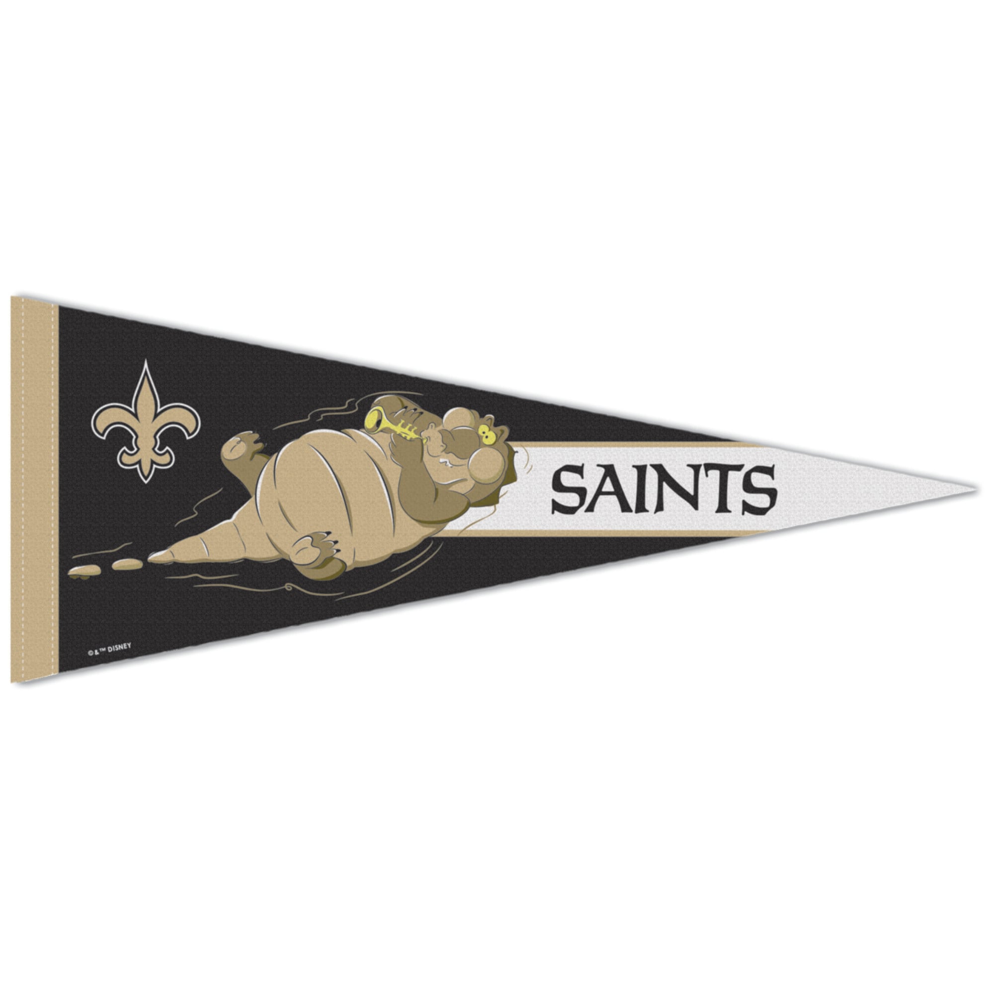 WinCraft New Orleans Saints Disney x NFL Louis 12" x 30" Premium Pennant