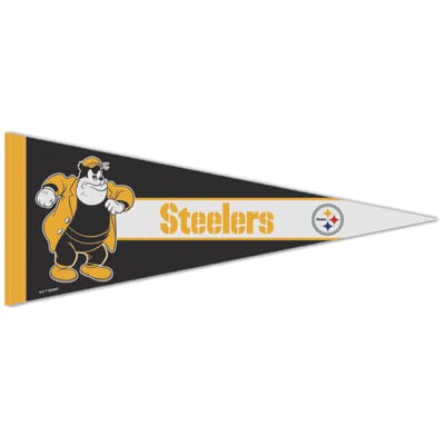 Pittsburgh Steelers WinCraft Disney x NFL Pete 12" x 30" Premium Pennant