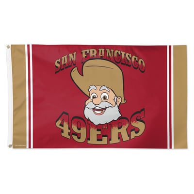 San Francisco 49ers WinCraft Disney x NFL Stinky Pete 3' x 5' Single-Sided Deluxe Flag