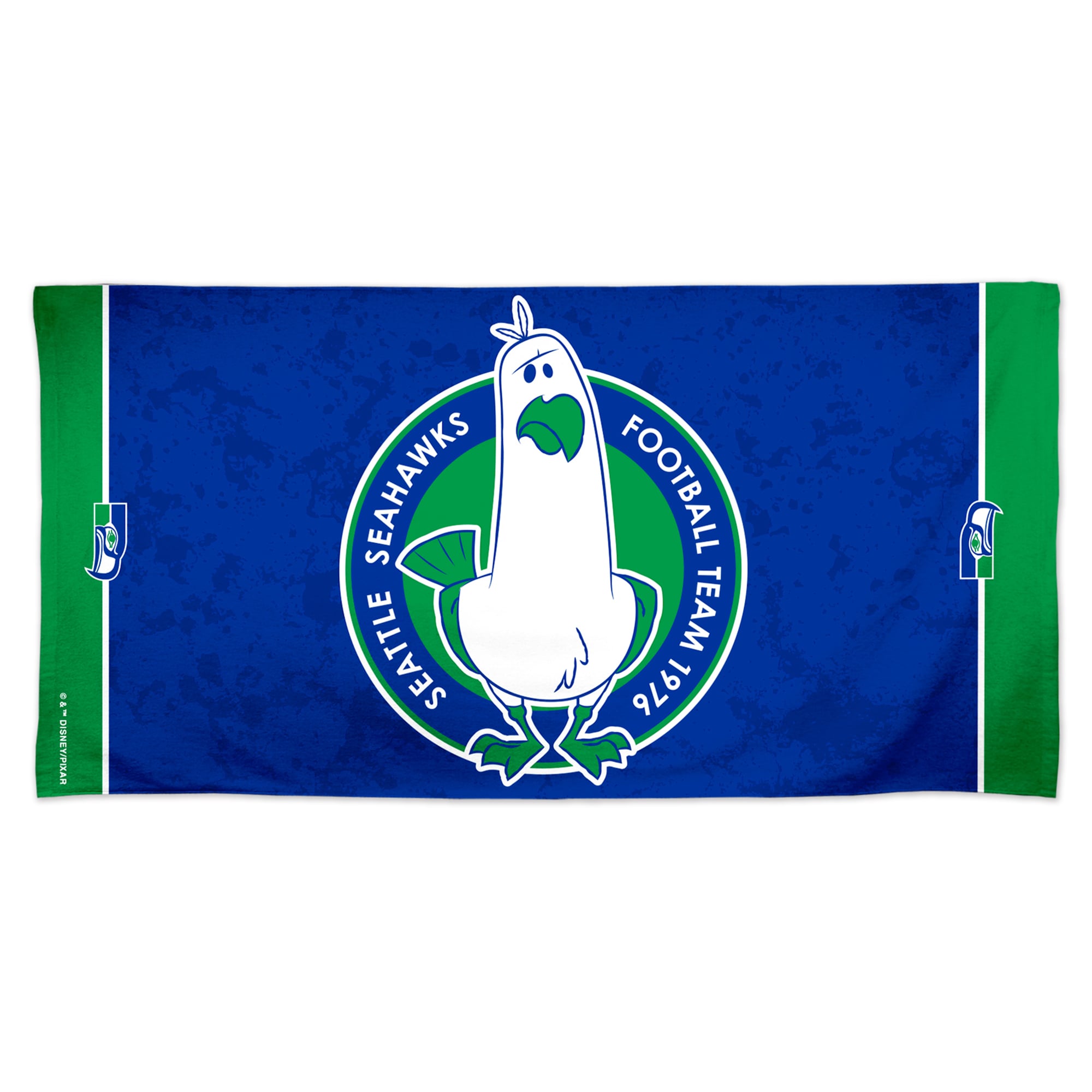 Serviette de plage WinCraft Seattle Seahawks Disney x NFL Seagulls 76 x 152 cm en Spectra