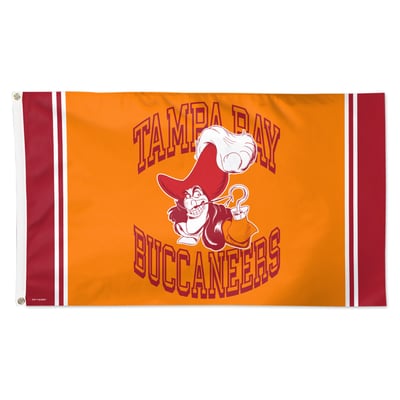 Tampa Bay Buccaneers WinCraft Disney x NFL Captain Hook 3' x 5' Single-Sided Deluxe Flag