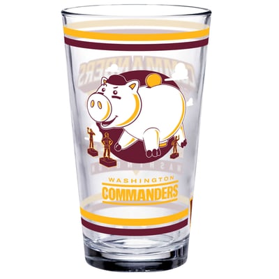 Washington Commanders WinCraft Disney x NFL Hamm 16oz. Pint Glass
