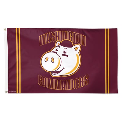 Washington Commanders WinCraft Disney x NFL Hamm 3' x 5' Single-Sided Deluxe Flag