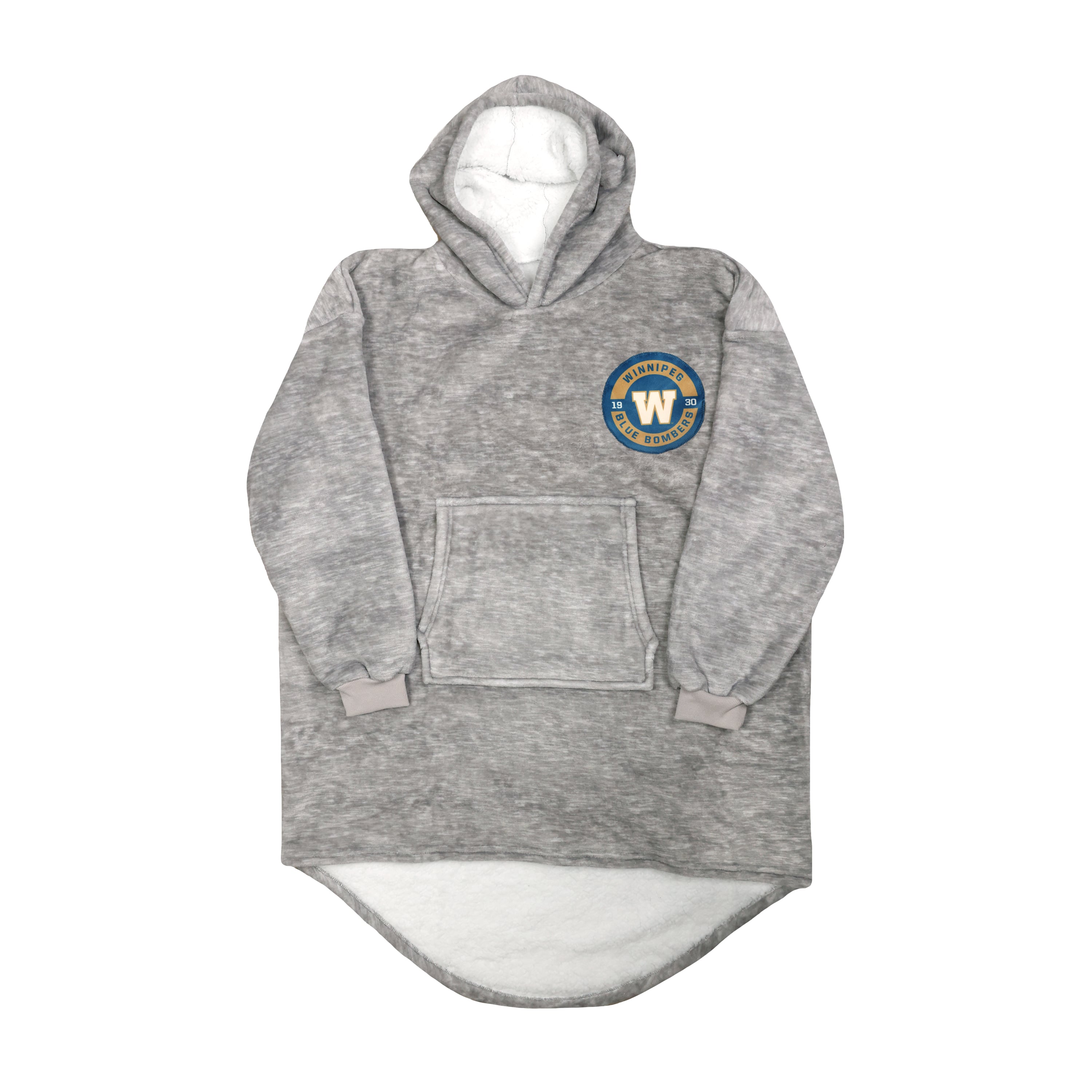 Winnipeg Blue Bombers Hooded Blanket