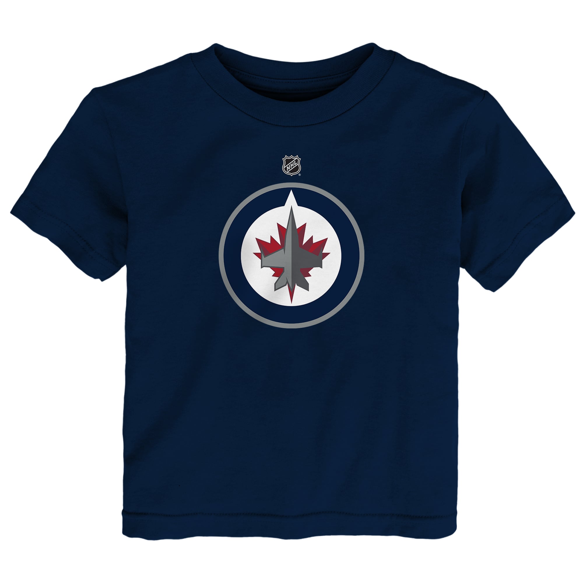Infant Outerstuff Navy Winnipeg Jets Primary Logo T-Shirt