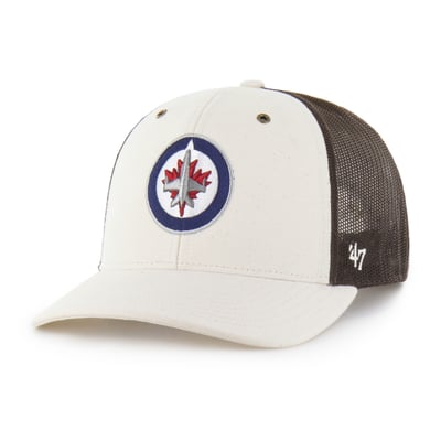 Casquette trucker ajustable crème non teinte Winnipeg Jets '47 x Carhartt pour homme