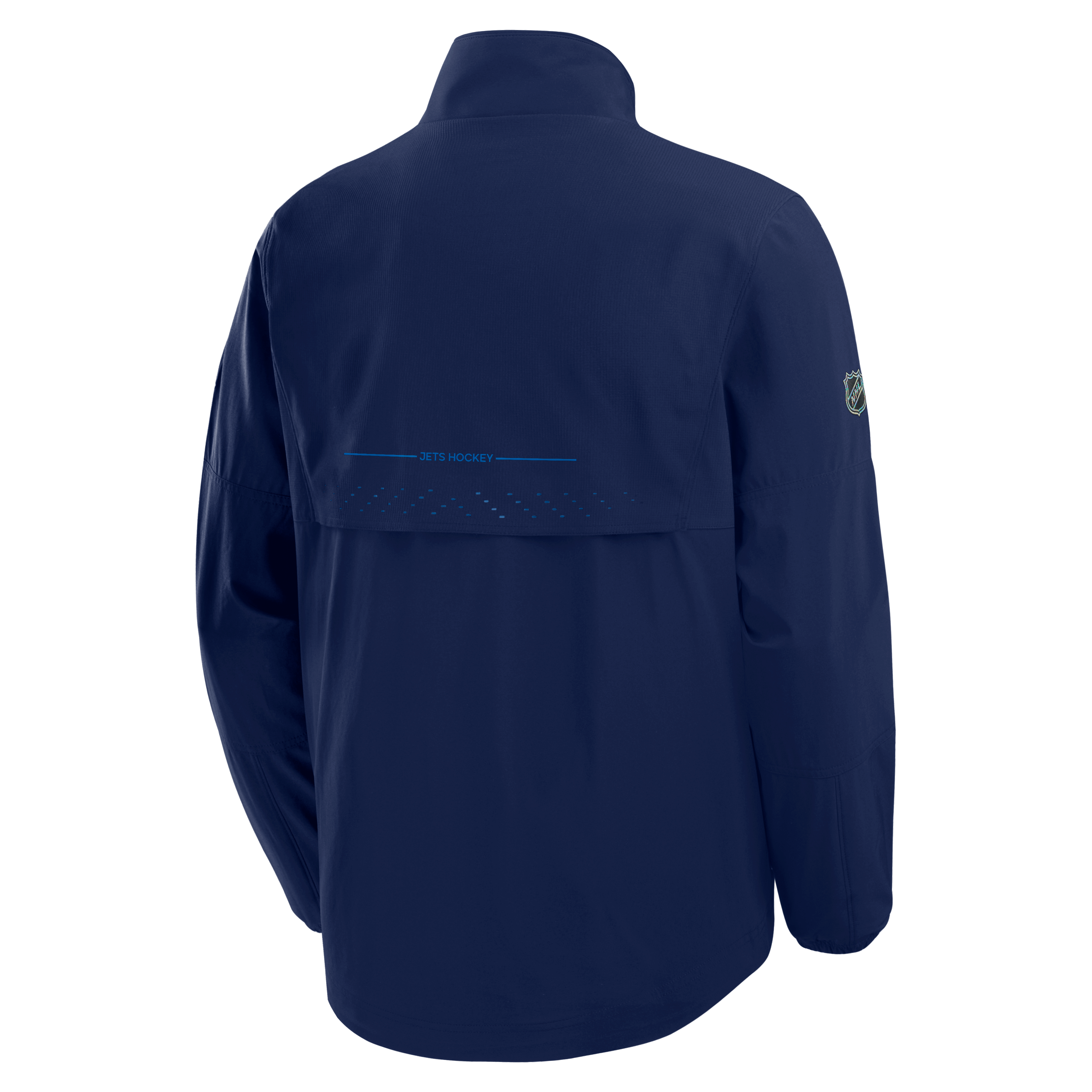 Men's Fanatics Navy Winnipeg Jets Authentic Pro Rink Coaches Jacket