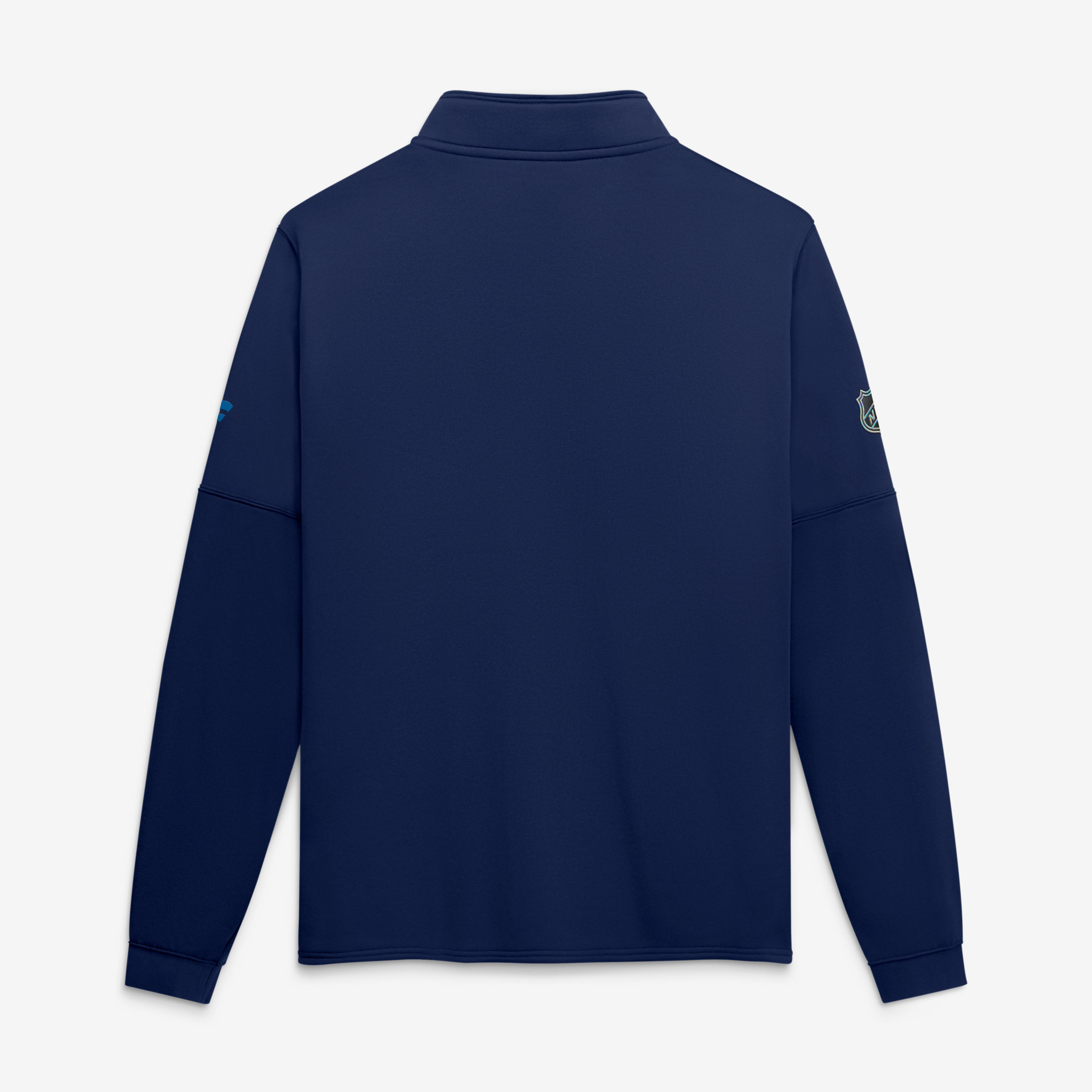 Men's Fanatics Navy Winnipeg Jets Authentic Pro Rink Fleece Full-Zip Jacket