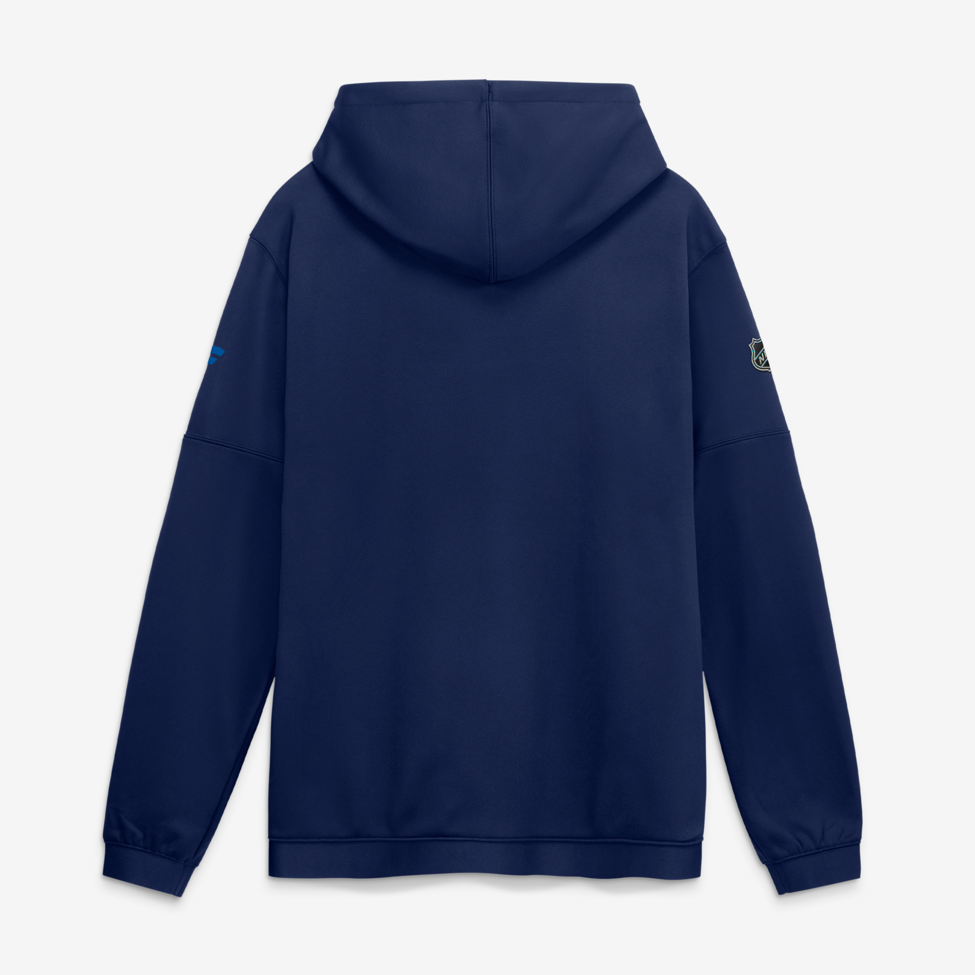 Men's Fanatics Navy Winnipeg Jets Authentic Pro Rink Fleece Pullover Hoodie
