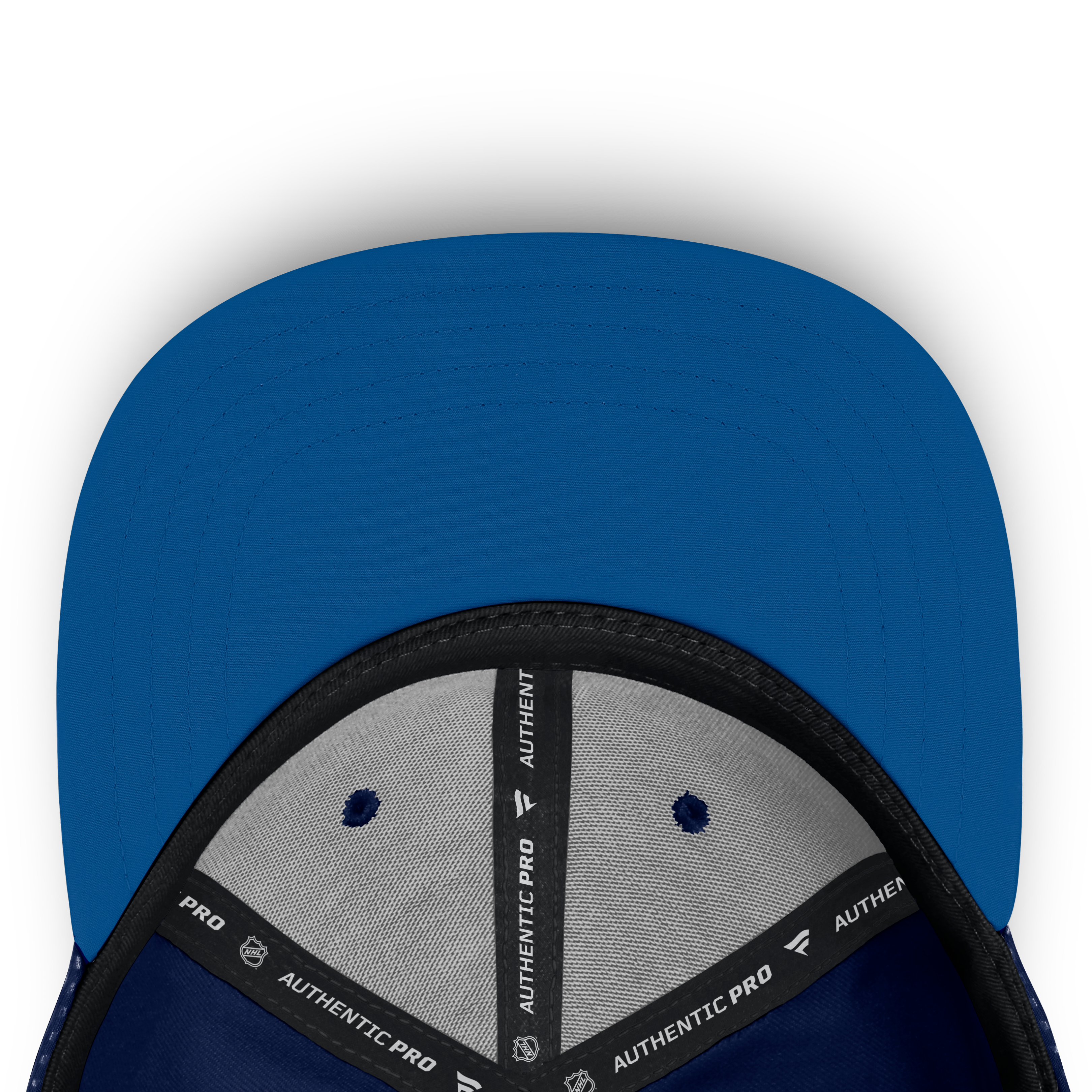 Men's Fanatics Navy Winnipeg Jets Authentic Pro Rink Square Visor Snapback Hat