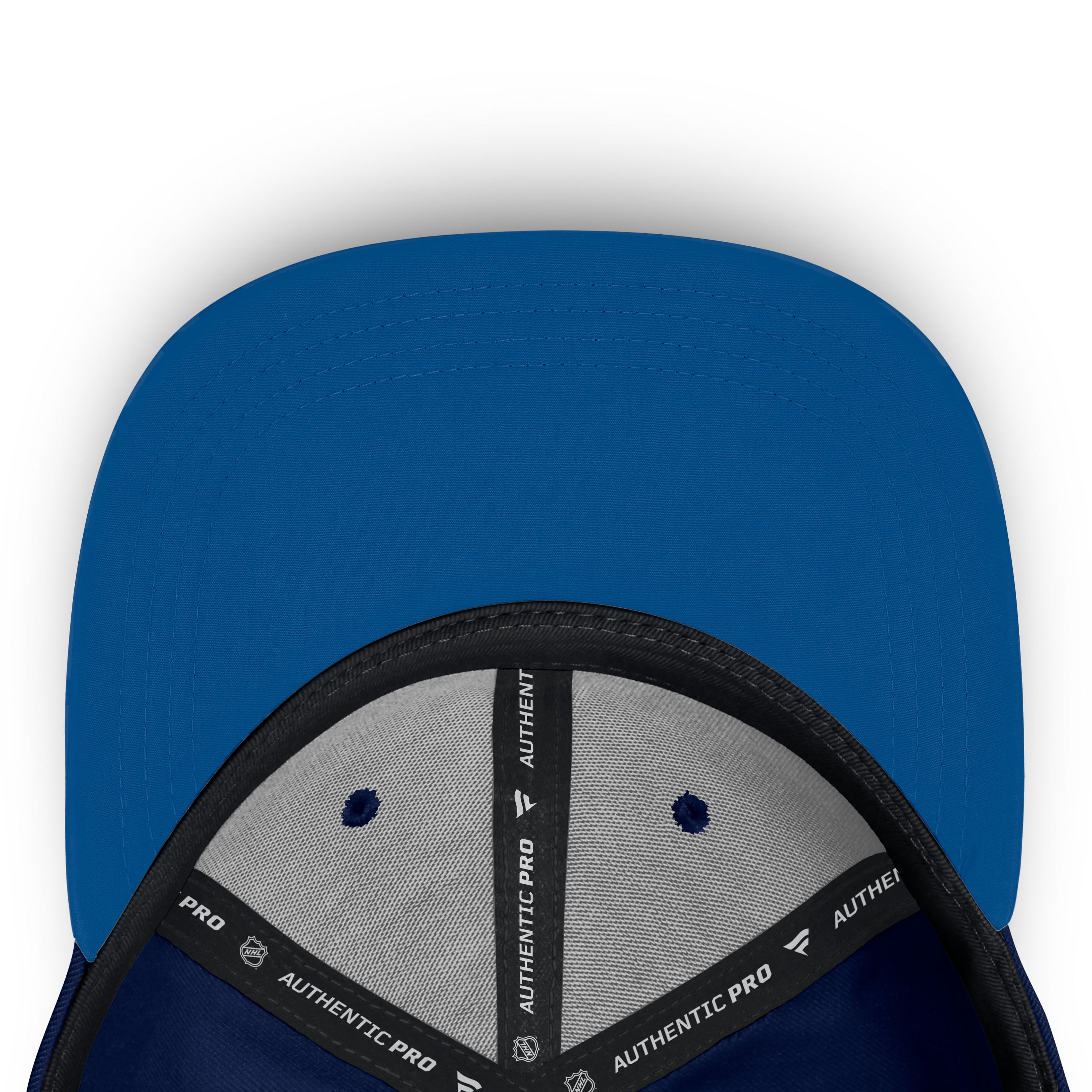 Casquette Fanatics bleu marine Winnipeg Jets Authentic Pro Rink Stretch Fit pour homme