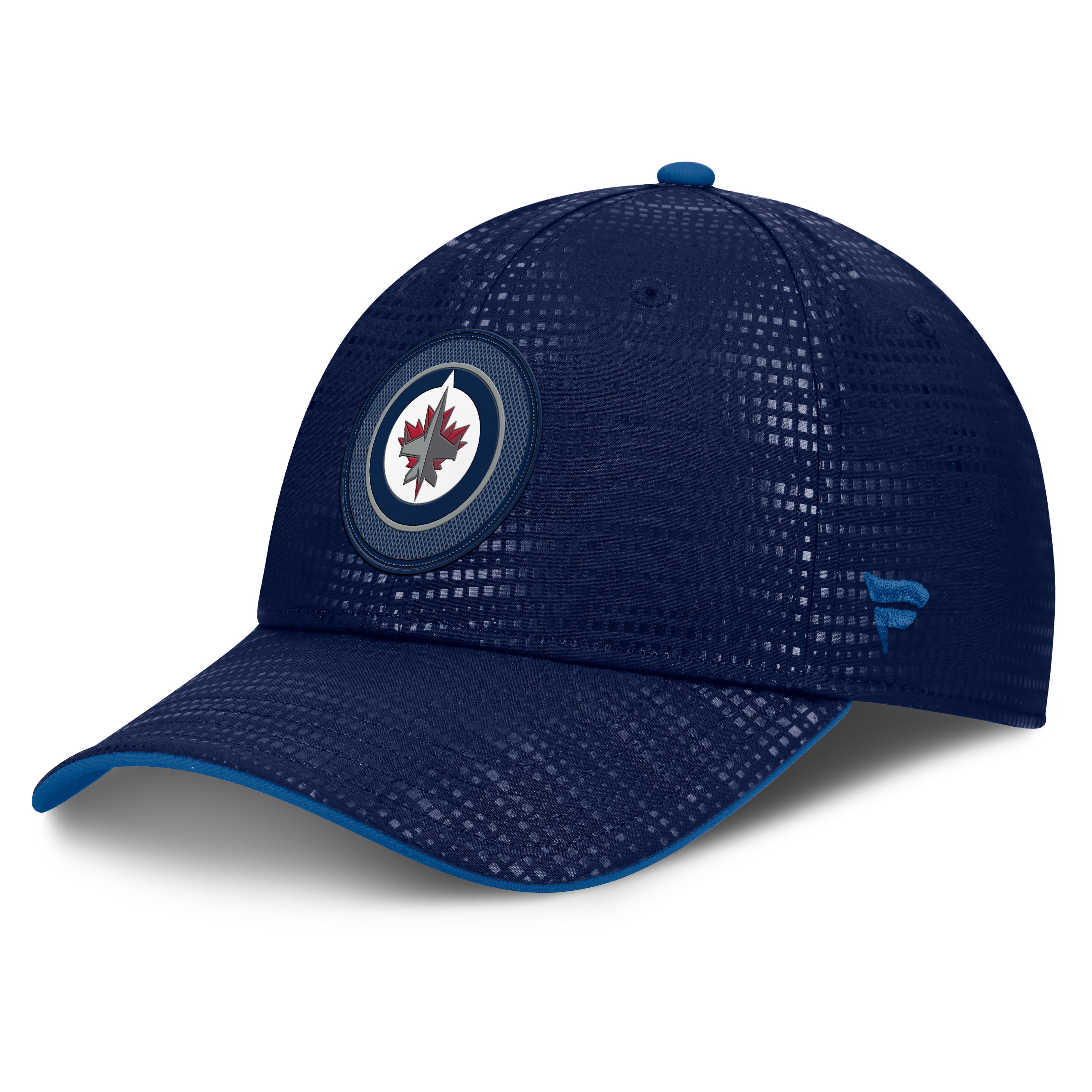 Men's Fanatics Navy Winnipeg Jets Authentic Pro Rink Stretch Fit Hat