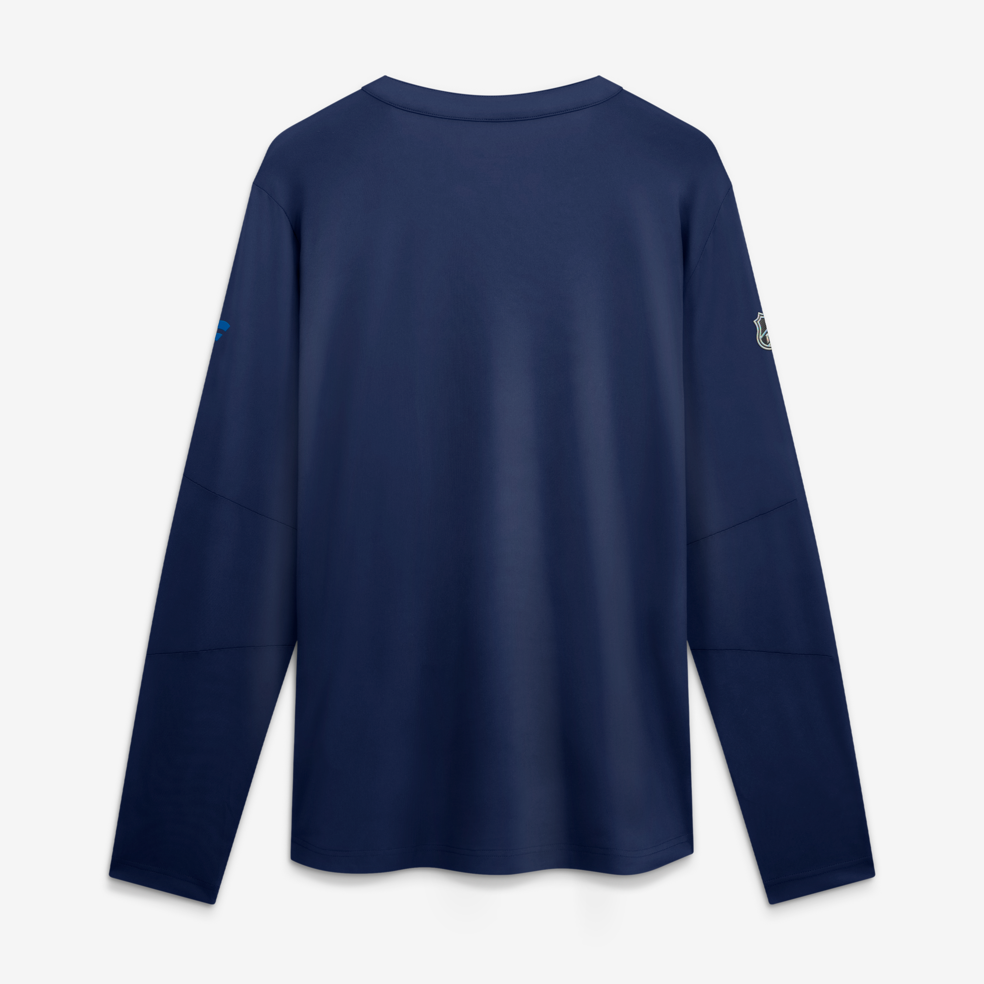 Men's Fanatics Navy Winnipeg Jets Authentic Pro Rink Tech Long Sleeve T-Shirt