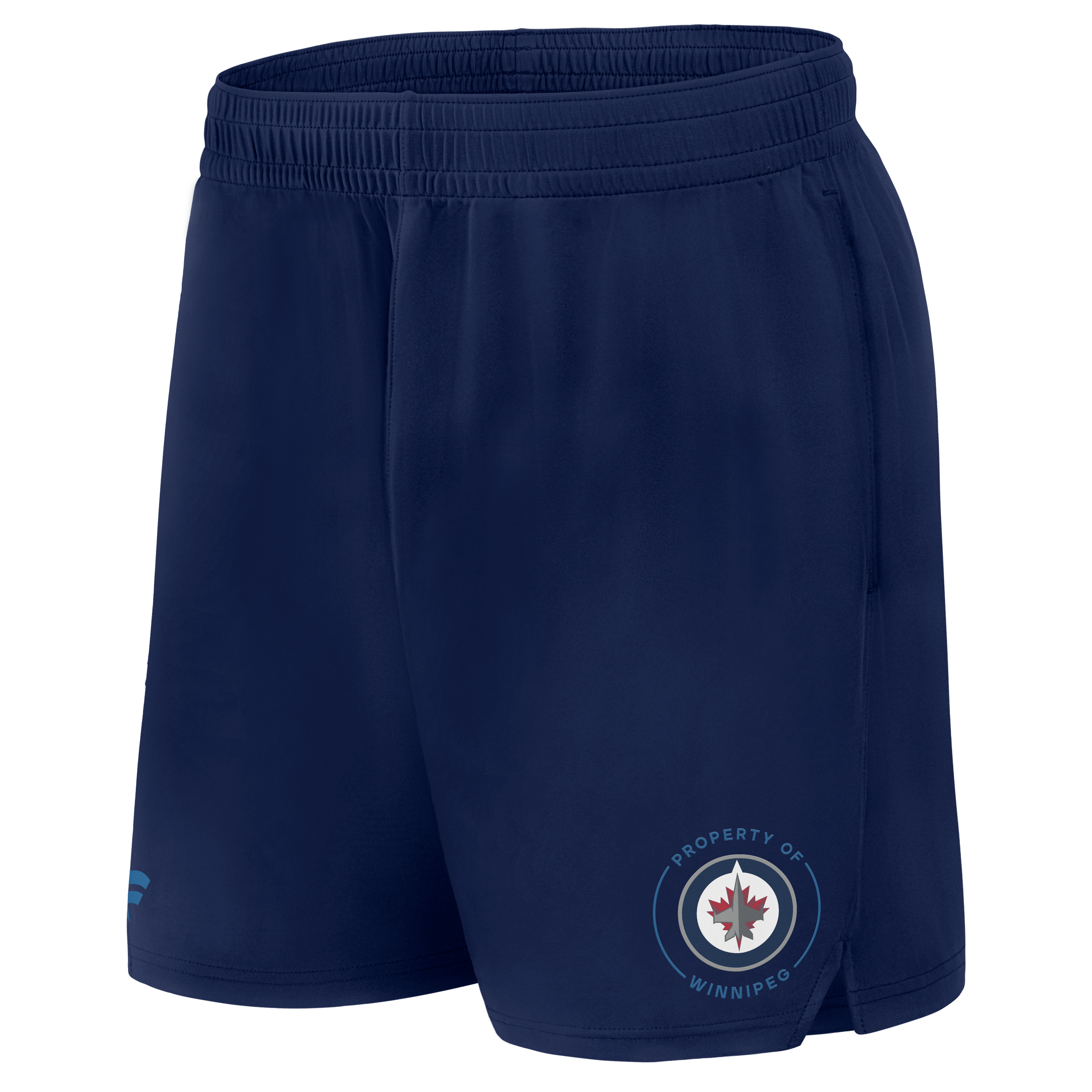 Men's Fanatics Navy Winnipeg Jets Authentic Pro Train Training Shorts