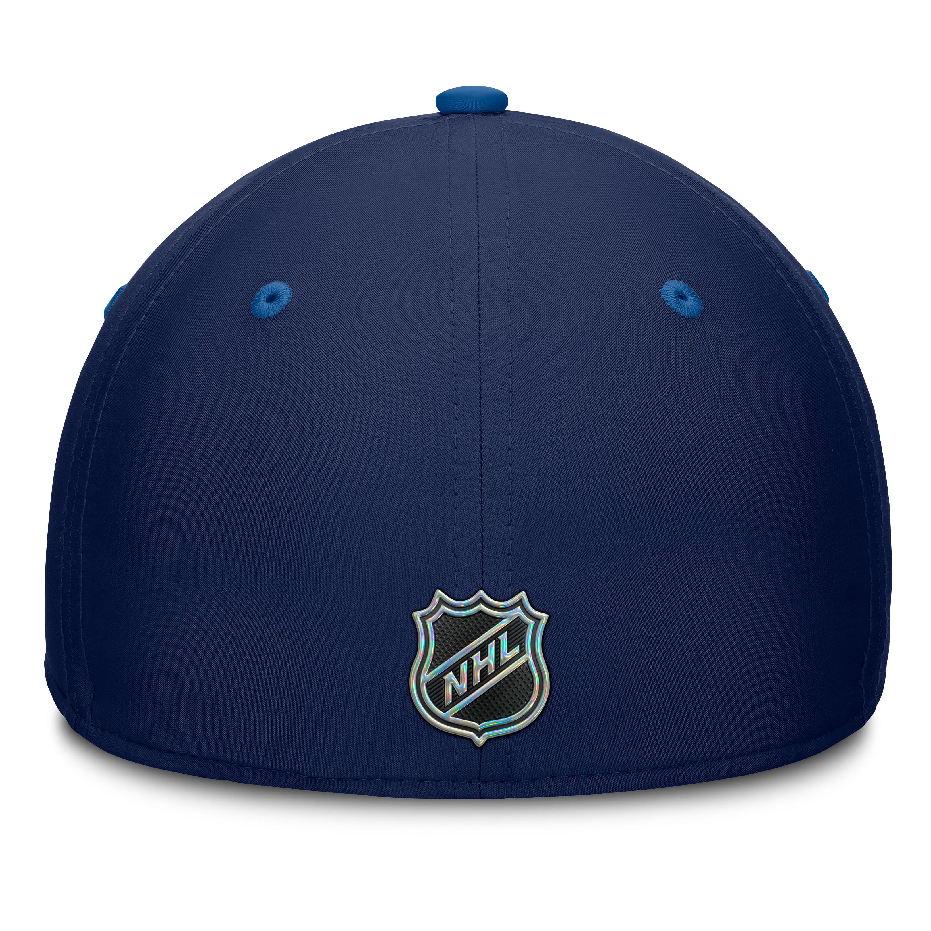 Casquette extensible authentique Pro Rink Fanatics bleu marine/bleu pour homme