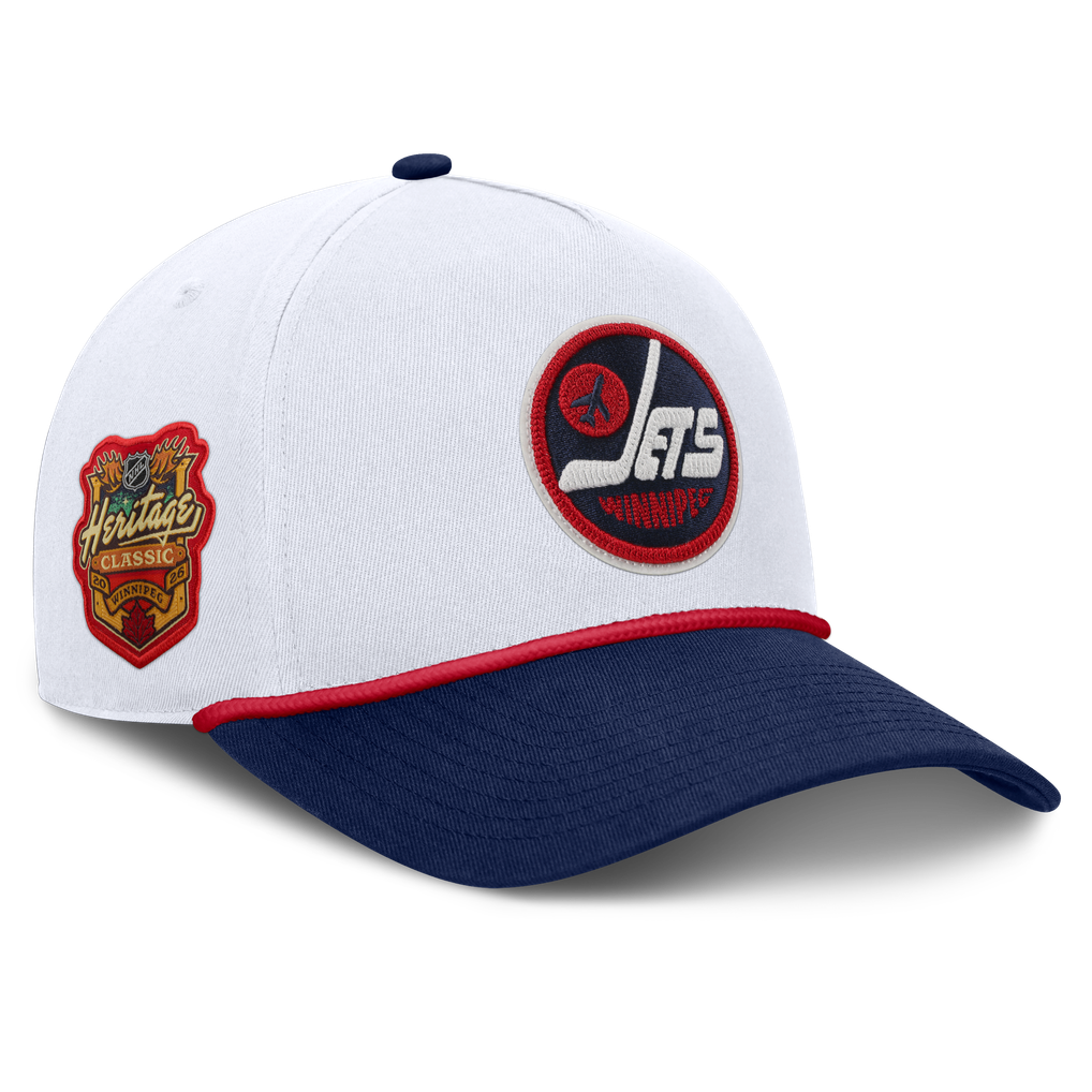 Men's Winnipeg Jets Fanatics White 2026 NHL Heritage Classic A-Frame ...