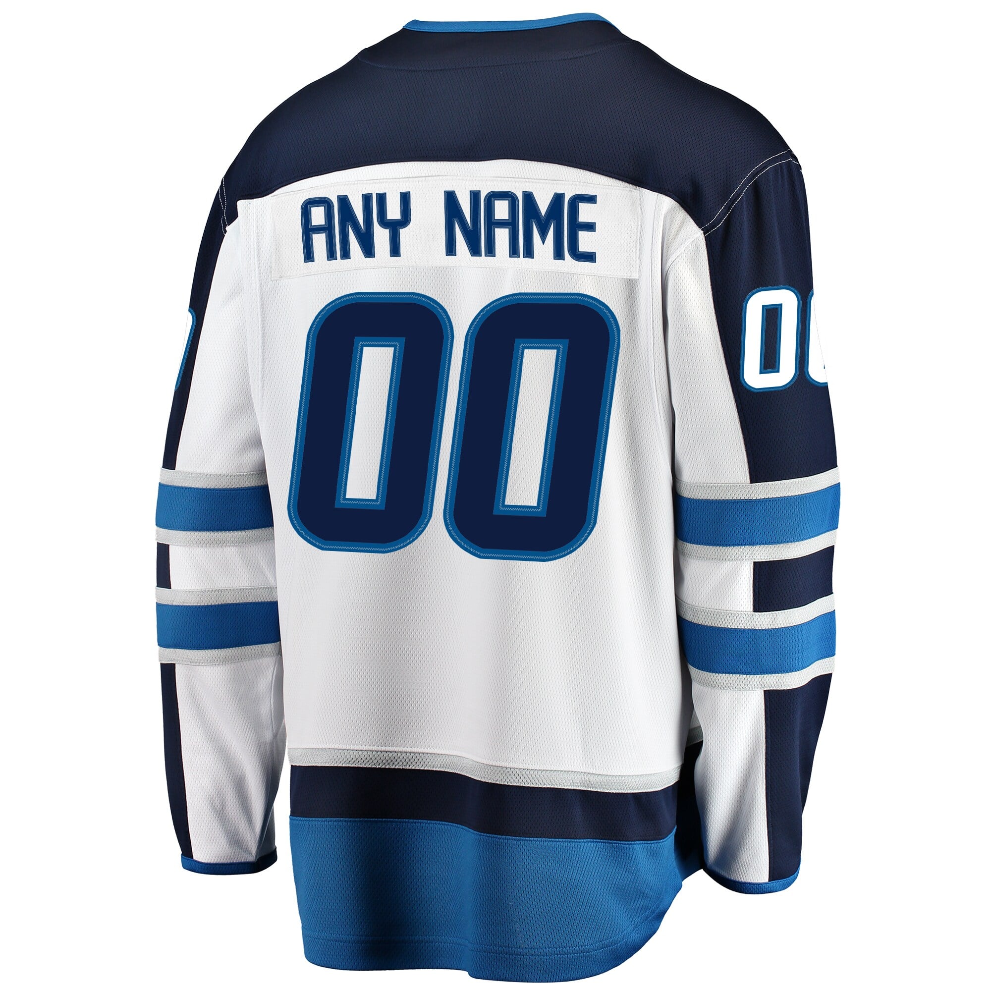 Fanatics pour hommes de marque blanc Winnipeg Jets Breakaway - Maillot personnalisé