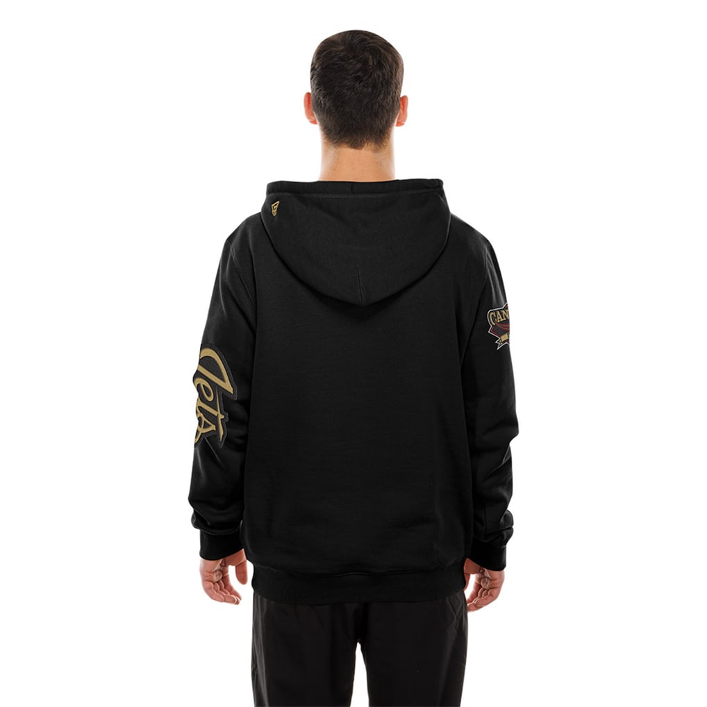 Sweat à capuche noir New Era pour homme des Jets de Winnipeg, Fête du Canada