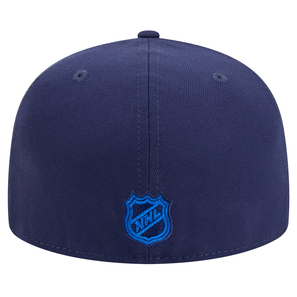 Casquette ajustée New Era Core 59FIFTY bleu marine pour homme, Jets de Winnipeg