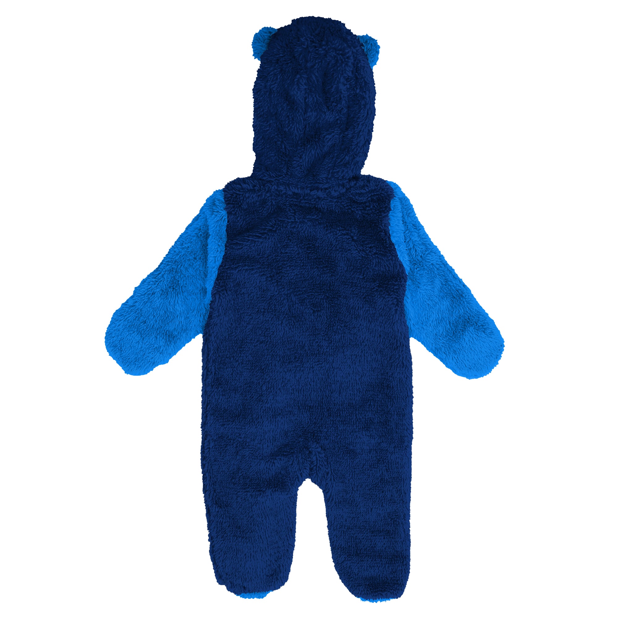 Grenouillère polaire zippée Outerstuff bleu marine Winnipeg Jets pour nouveau-né et nourrisson
