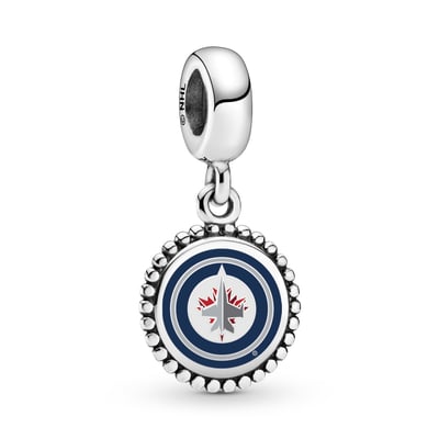 Winnipeg Jets Pandora Modern Color Dangle Charm