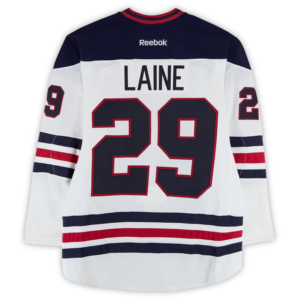 Patrik Laine Winnipeg Jets Fanatics Authentic Practice-Used #29 White ...