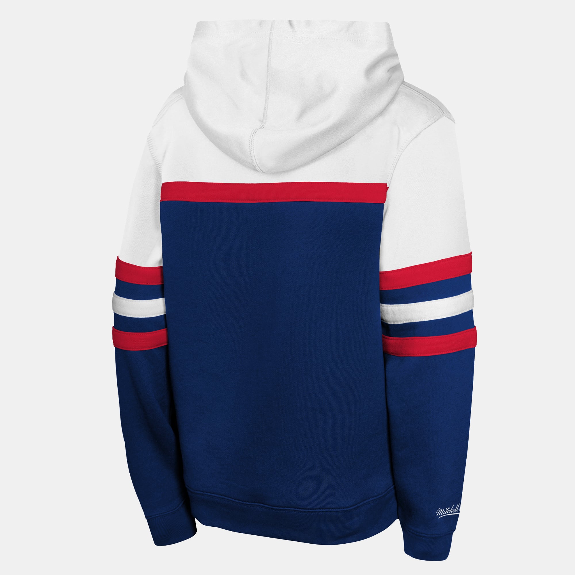 Youth Mitchell & Ness Navy Winnipeg Jets Head Coach Hoodie