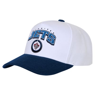 Casquette snapback Winnipeg Jets Outerstuff Youth Puff Wordmark - Blanche