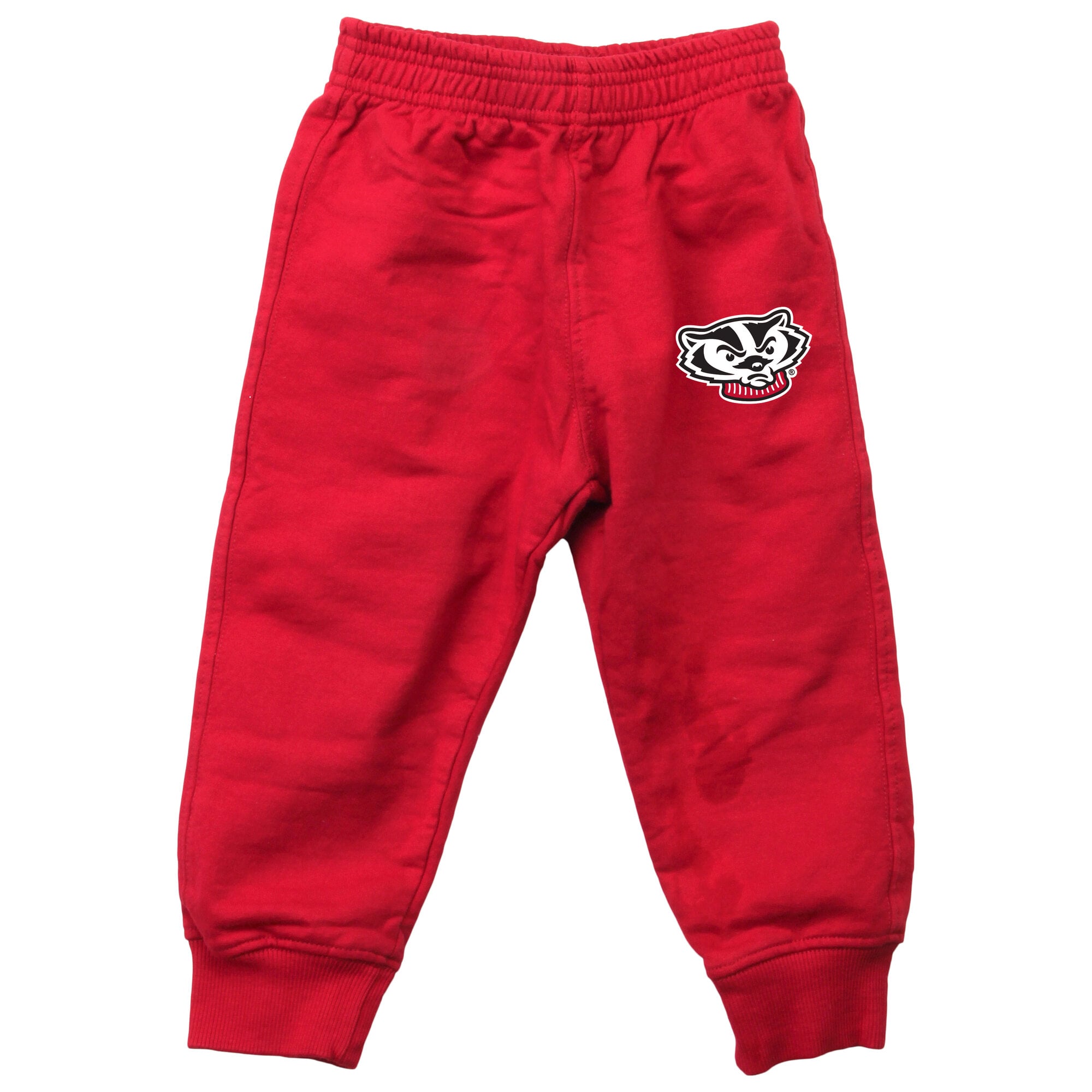 Infant Wes & Willy  Red Wisconsin Badgers Raglan Hoodie and Sweatpants Set