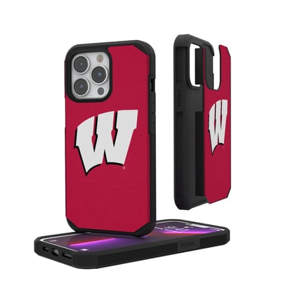 Wisconsin Badgers Keyscaper iPhone Solid Design Rugged Case