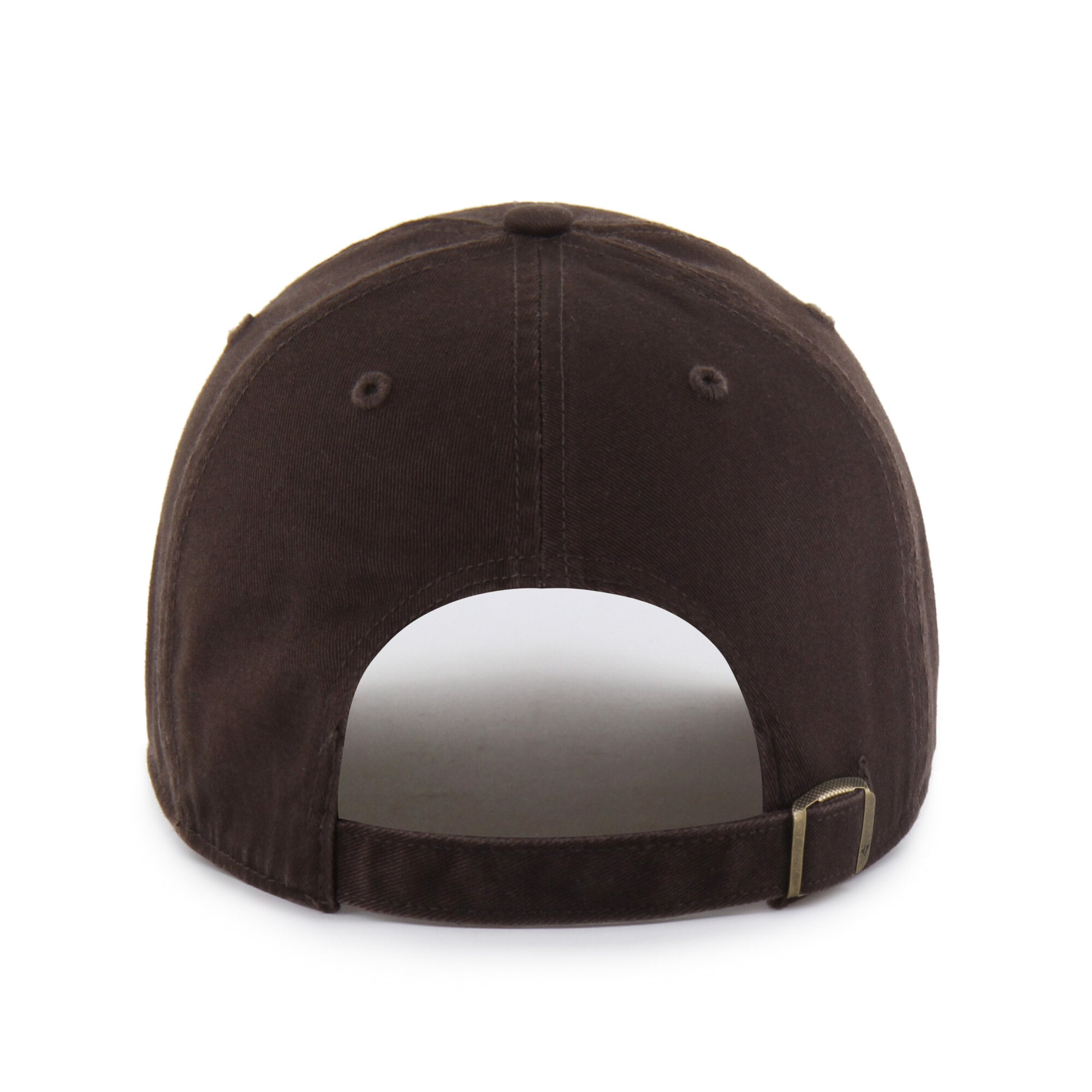 Men's '47 Brown Wisconsin Badgers Vault Clean Up Adjustable Hat