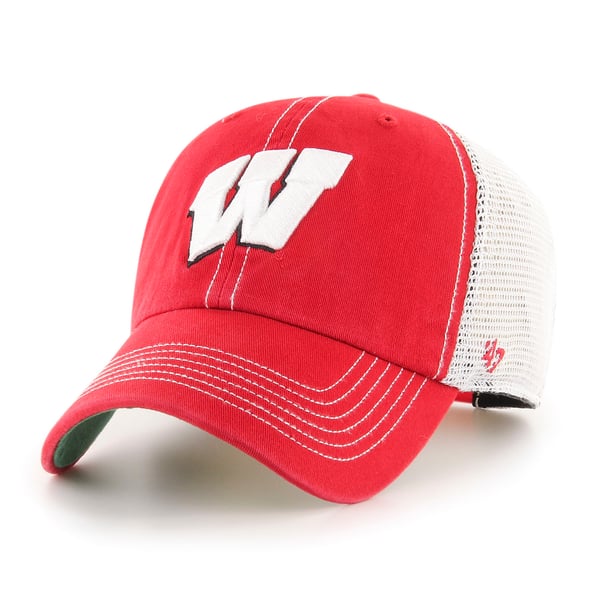 Casquette Snapback Vintage Années 90 Wisconsin Badgers - Verte - Neuve Avec étiquette - Style Rétro