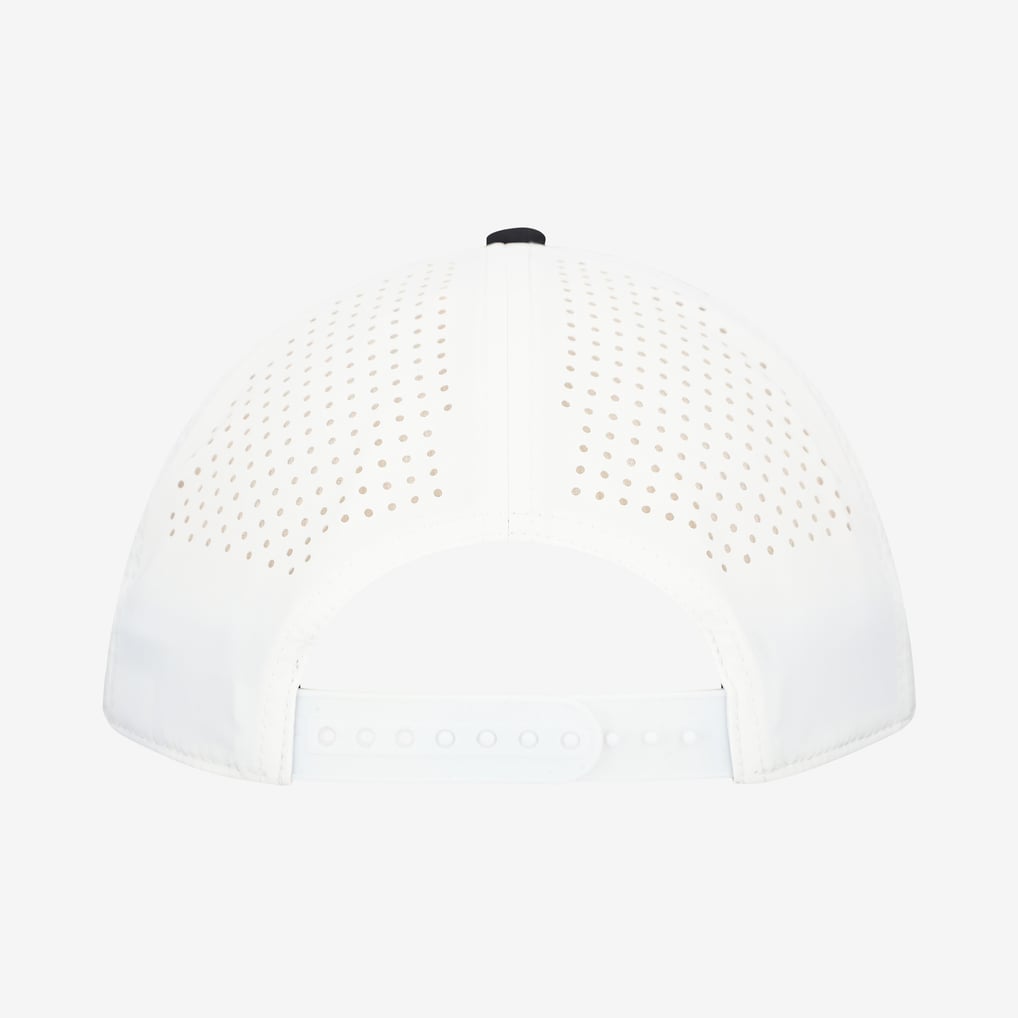 Wisconsin Badgers Branded Bills Classic Adjustable Rope Hat - White/Black
