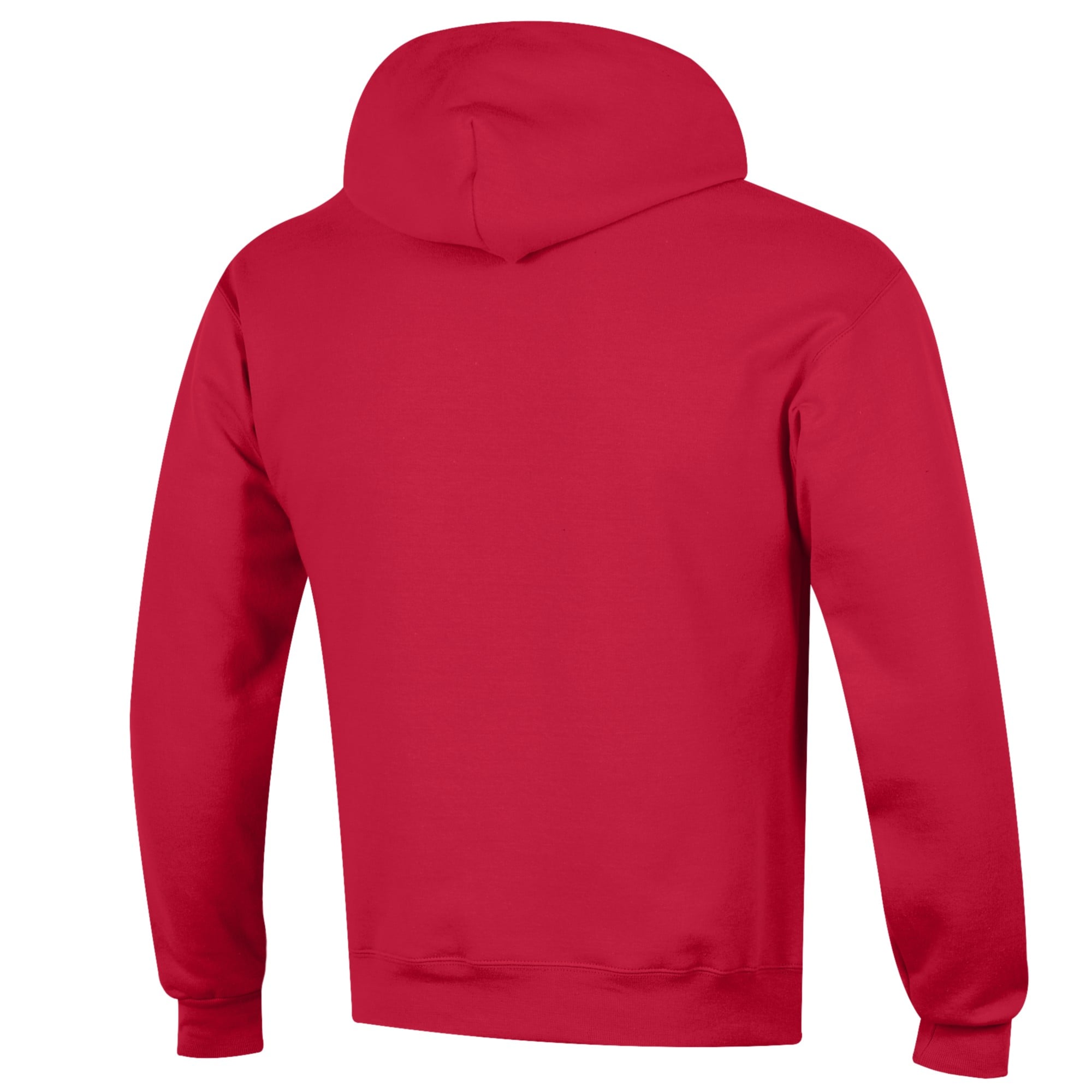 Men's Champion  Red Wisconsin Badgers Athletics Logo Pullover Hoodie