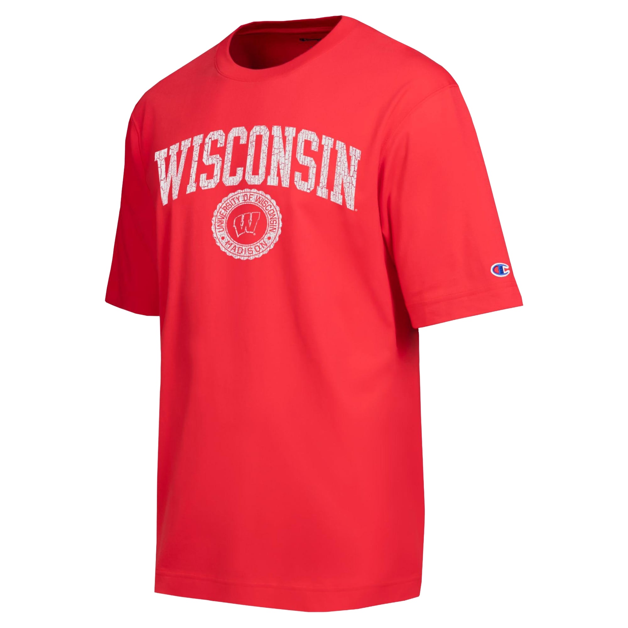 Men's Champion Red Wisconsin Badgers Scholar All-Star T-Shirt