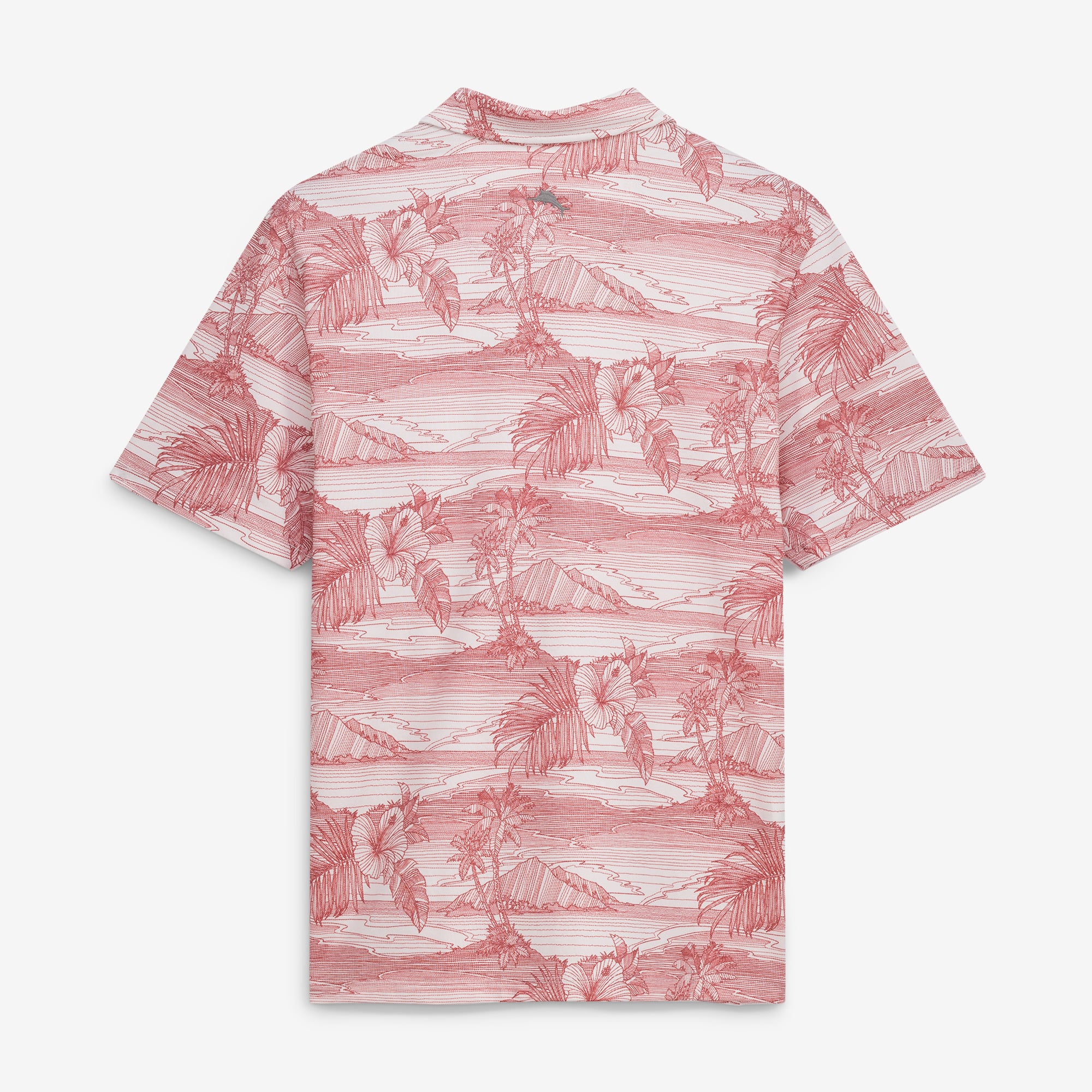 Men's Tommy Bahama Red Wisconsin Badgers Corsica Coast IslandZone Polo
