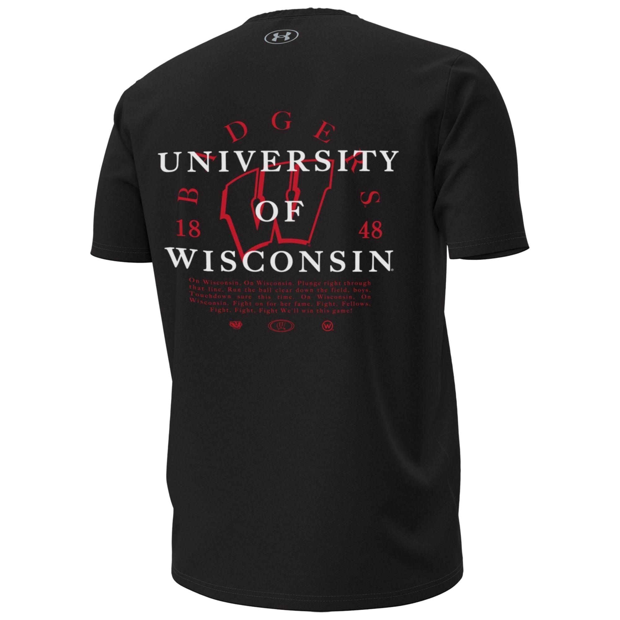 Men's Under Armour Red Wisconsin Badgers 2026 Sideline Performance T-Shirt