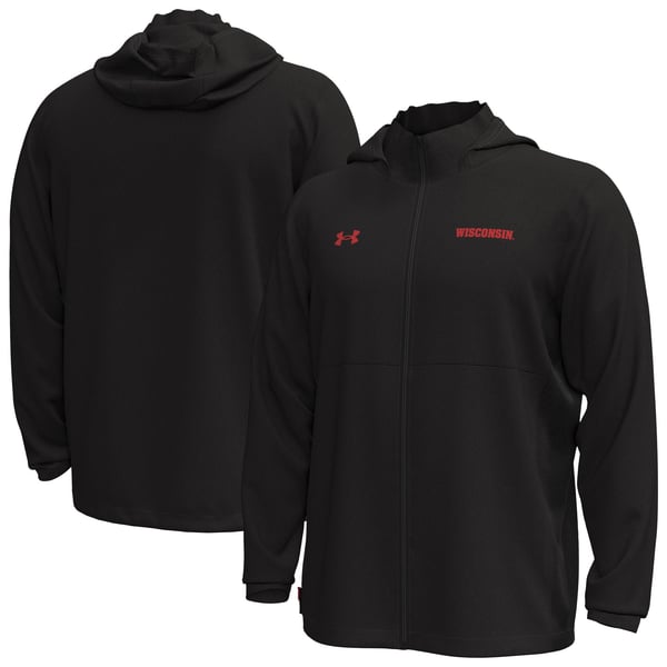 Pull à Capuche Homme Fanatics - Wisconsin Blaireau, Taille S, Noir, Occasion En Parfait état