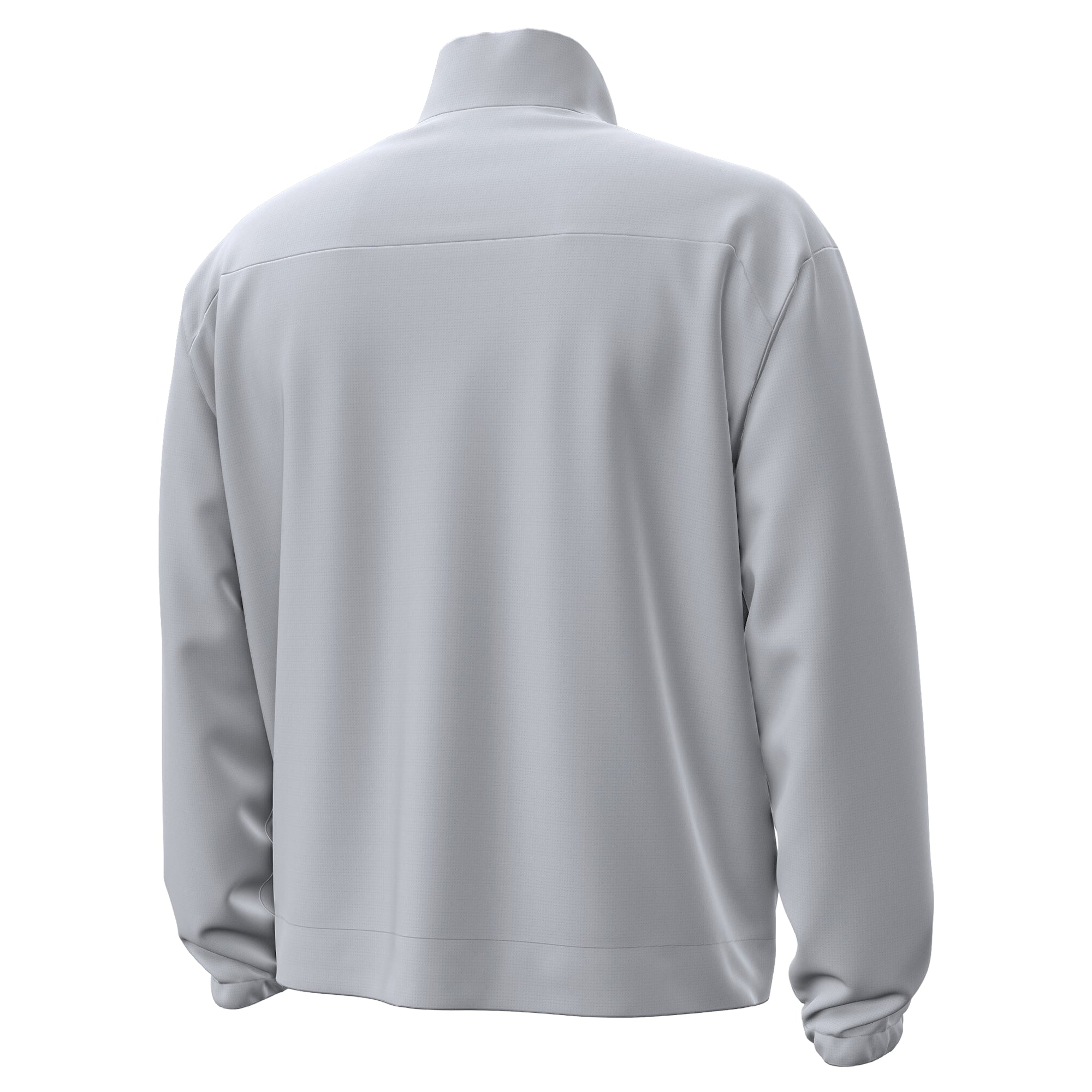 Men's Under Armour Gray Wisconsin Badgers 2026 Sideline Unstoppable Woven Full-Zip Jacket