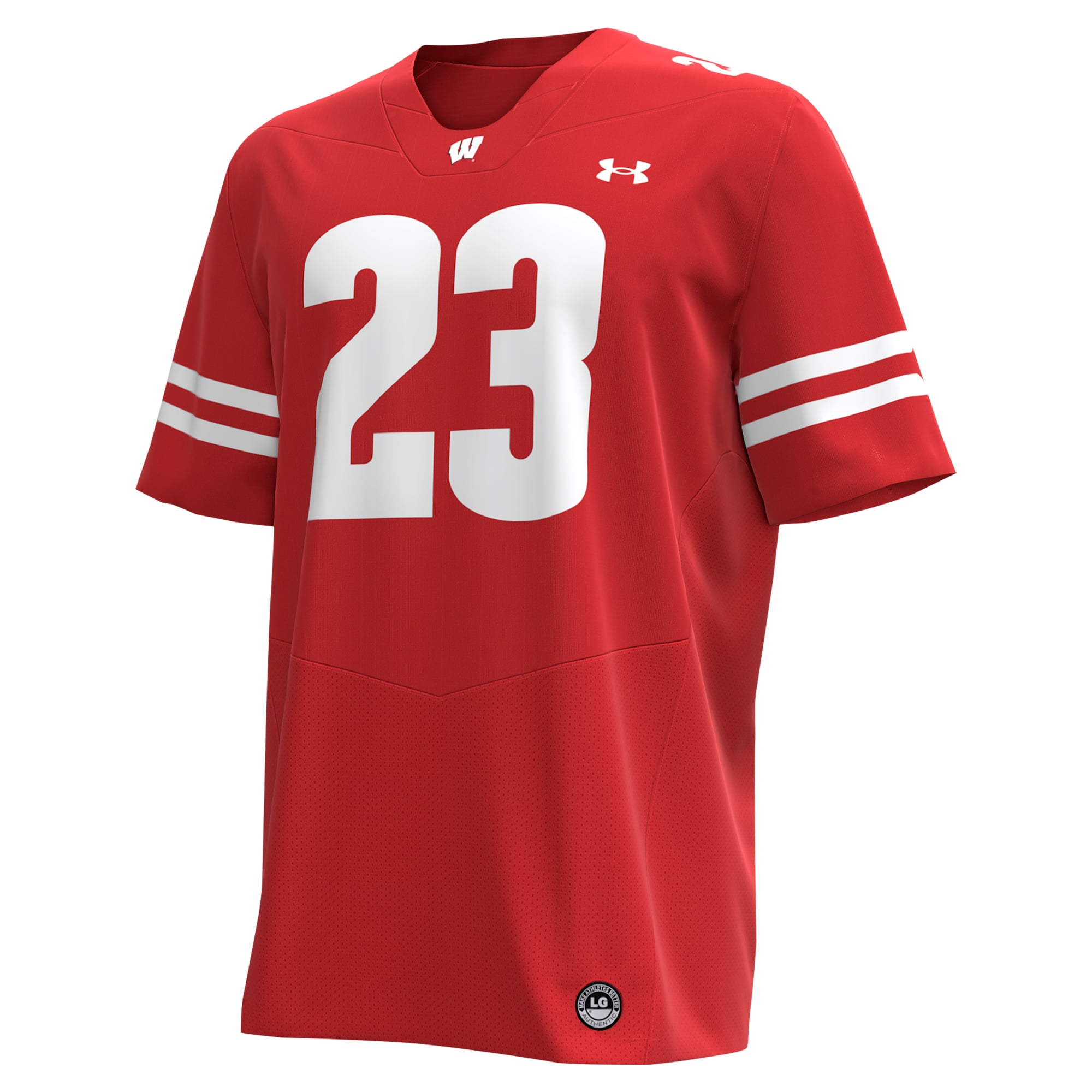 Men's Under Armour Jonathan Taylor Red Wisconsin Badgers Replica Alumni Football Jersey
