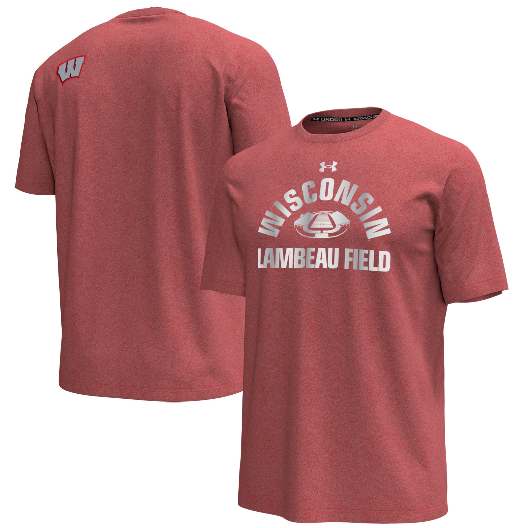 Men's Under Armour Wisconsin Badgers 2026 Lambeau Field Collection Icon T-Shirt