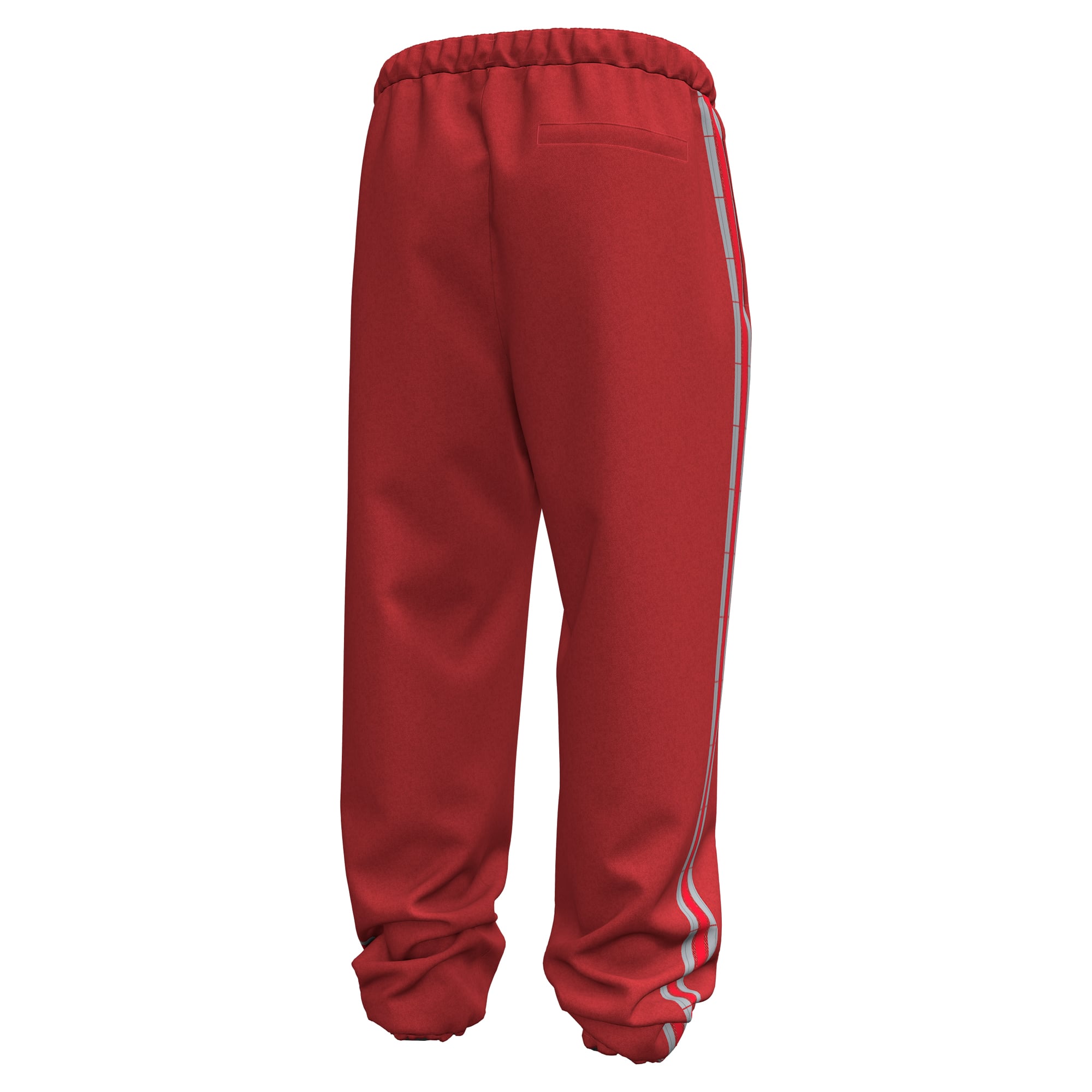 Men's Under Armour Red Wisconsin Badgers 2026 Lambeau Field Collection Icon Taped Pants