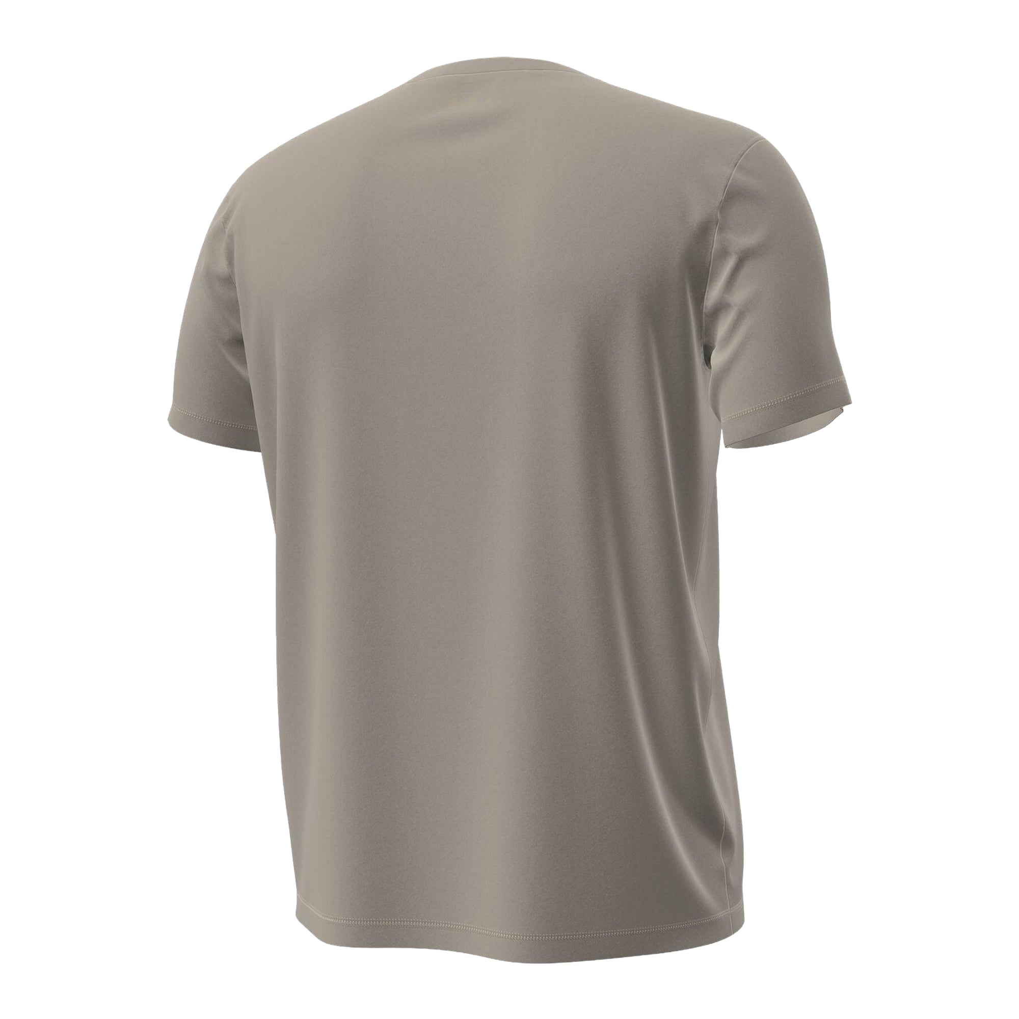 T-shirt Under Armour Stone Wisconsin Badgers Inline Core pour homme