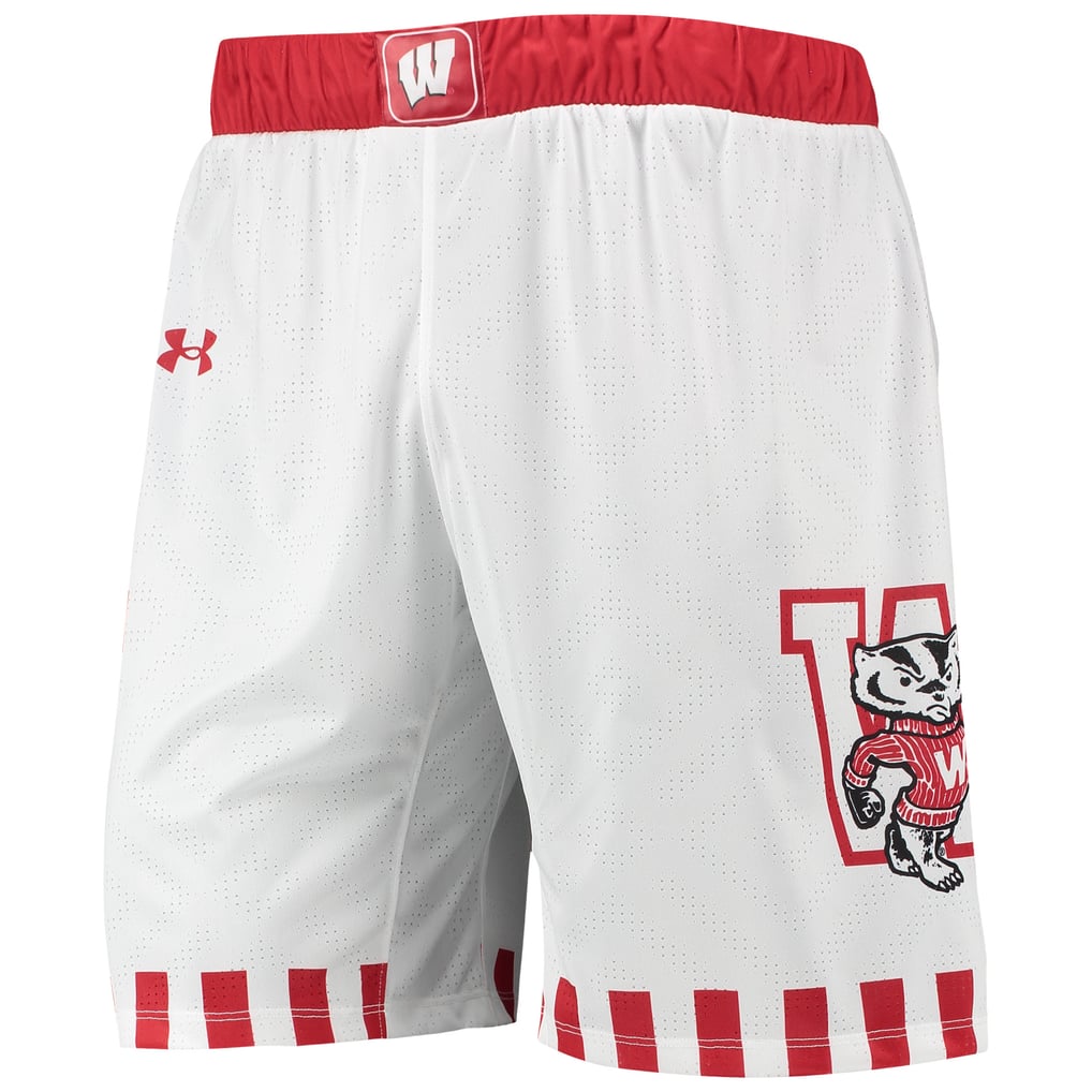 Men's Under Armour White Wisconsin Badgers Alternate Replica Basketball ...