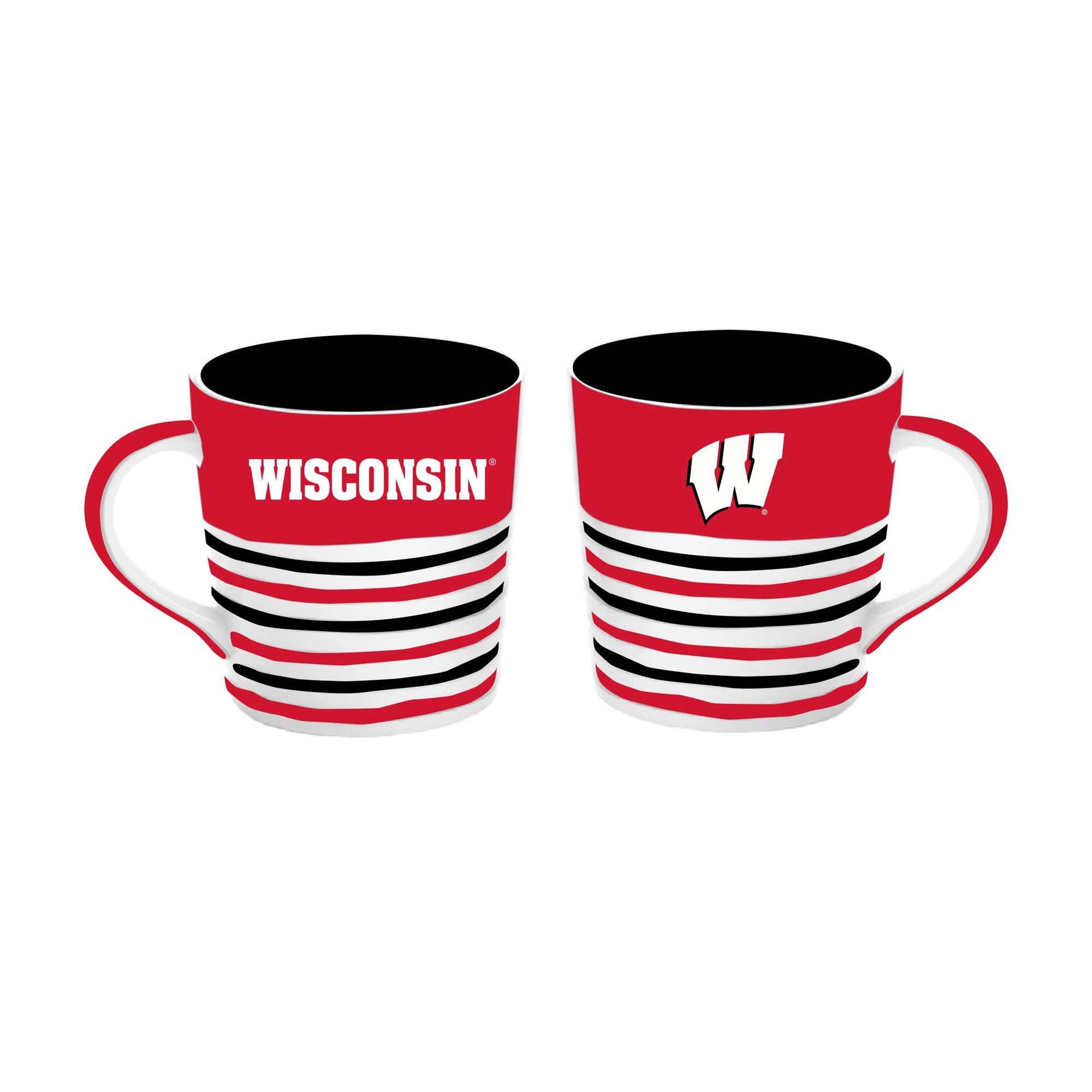 The Memory Company Wisconsin Badgers 15oz. Ceramic Americano Mug